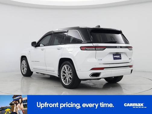 White 2022 Jeep Grand Cherokee 4xe Summit