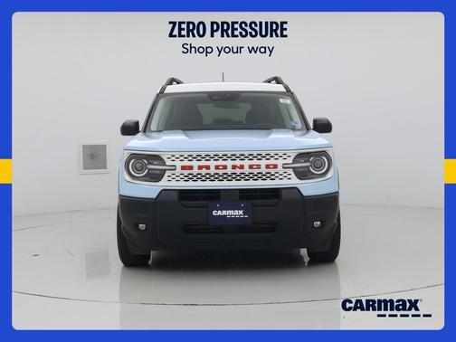 Blue 2025 Ford Bronco Sport Heritage