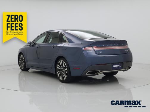 Blue 2019 Lincoln MKZ Reserve II