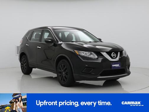 Black 2015 Nissan Rogue S