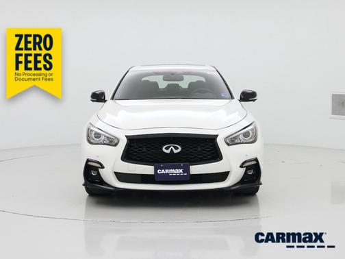 White 2023 INFINITI Q50 Sensory