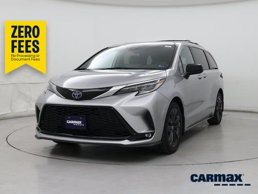 Silver 2021 Toyota Sienna XSE