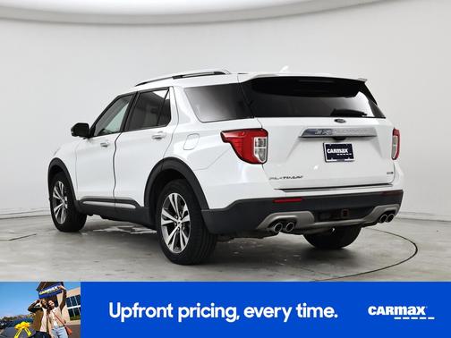 White 2020 Ford Explorer Platinum