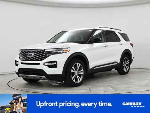White 2020 Ford Explorer Platinum