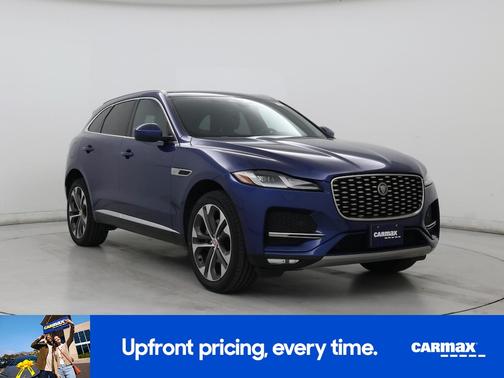 Blue 2023 Jaguar F-PACE S