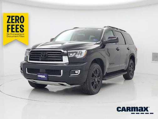 Black 2022 Toyota Sequoia TRD Sport