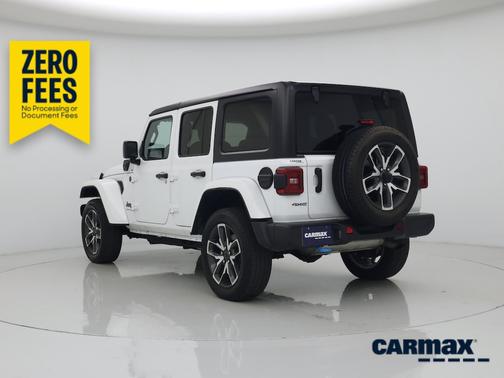 White 2024 Jeep Wrangler 4xe Sport S