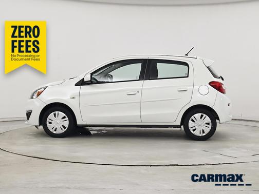White 2020 Mitsubishi Mirage ES