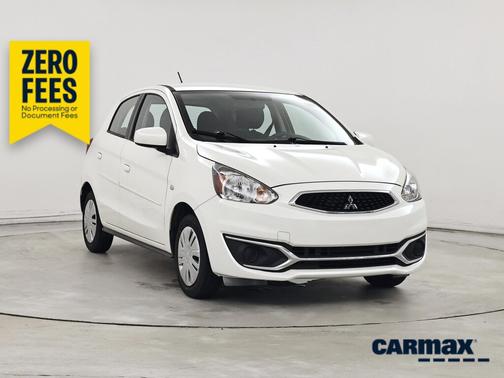 White 2020 Mitsubishi Mirage ES