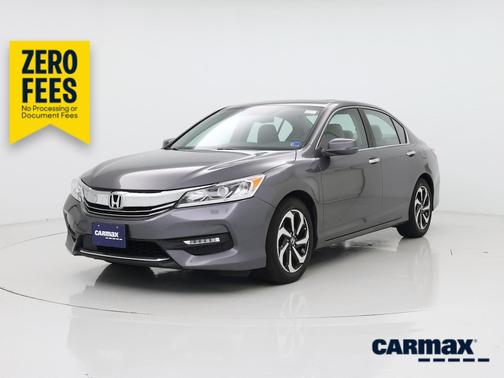 Gray 2017 Honda Accord EX-L