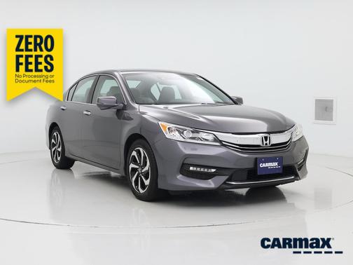 Gray 2017 Honda Accord EX-L