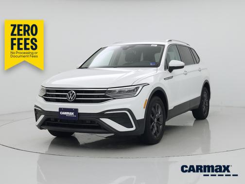 White 2022 Volkswagen Tiguan SE