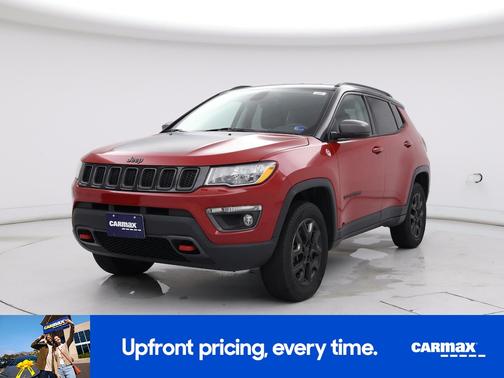 Red 2018 Jeep Compass Trailhawk