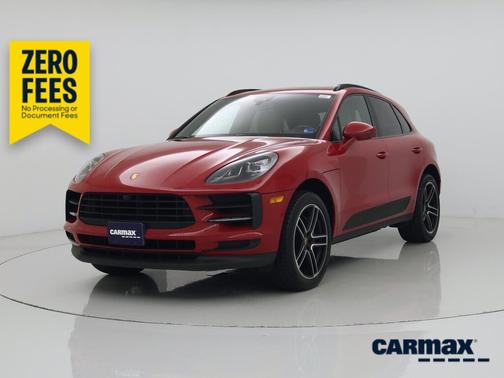 Red 2021 Porsche Macan S