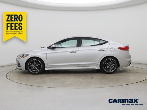 Silver 2018 Hyundai ELANTRA Sport