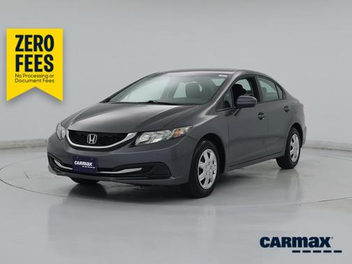 Gray 2015 Honda Civic LX