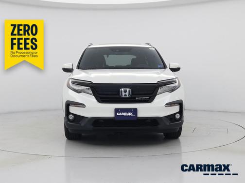 White 2021 Honda Pilot Black Edition