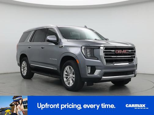 Gray 2021 GMC Yukon SLT