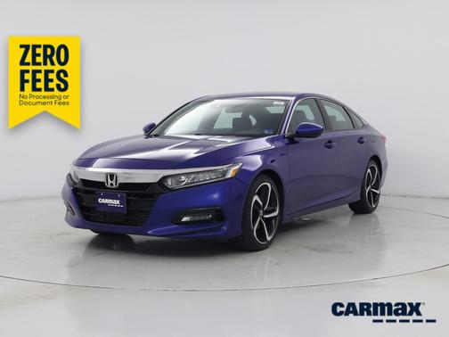 Blue 2020 Honda Accord Sport