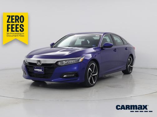 Blue 2020 Honda Accord Sport