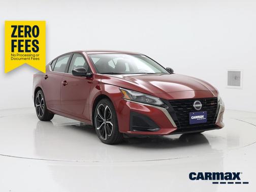 Red 2025 Nissan Altima SR