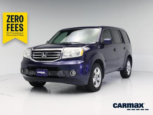 Blue 2014 Honda Pilot EX-L
