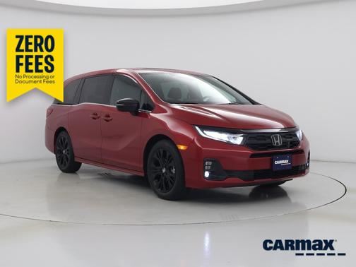 Red 2025 Honda Odyssey Sport-L