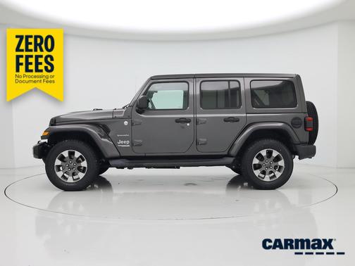 Gray 2019 Jeep Wrangler Unlimited Sahara