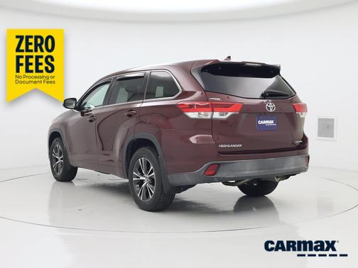 Burgundy 2018 Toyota Highlander LE Plus