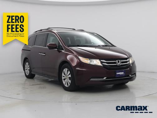 Burgundy 2015 Honda Odyssey EX-L