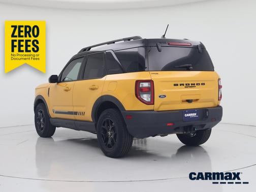 Yellow 2021 Ford Bronco Sport First Edition