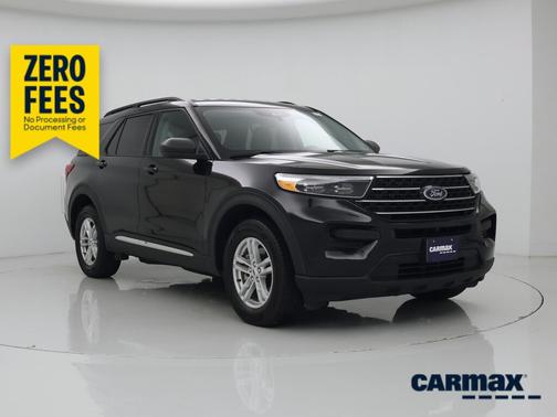 Black 2022 Ford Explorer XLT
