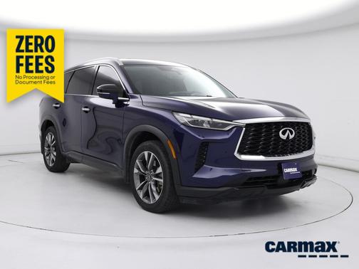 Blue 2024 INFINITI QX60 Luxe