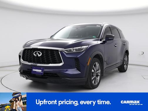 Blue 2024 INFINITI QX60 Luxe
