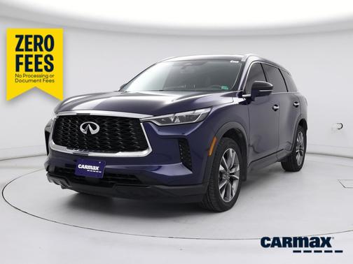 Blue 2024 INFINITI QX60 Luxe