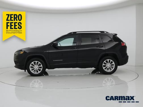 Black 2022 Jeep Cherokee Latitude Lux