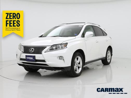 White 2015 Lexus RX 350