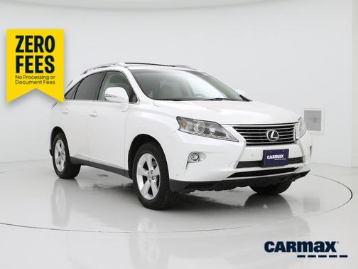 White 2015 Lexus RX 350