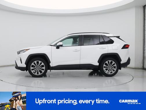 White 2020 Toyota RAV4 XLE Premium