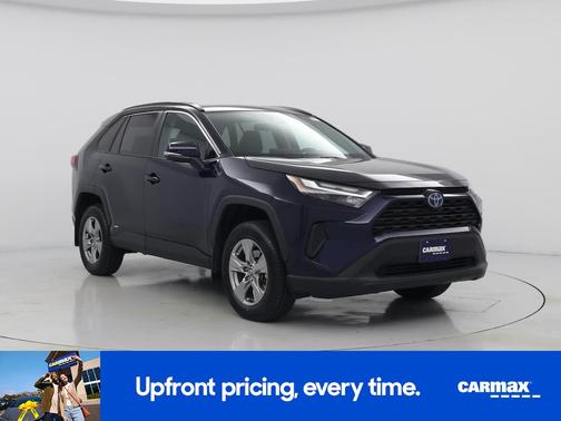Blue 2024 Toyota RAV4 Hybrid XLE