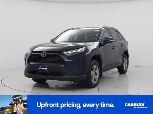 Blue 2024 Toyota RAV4 Hybrid XLE
