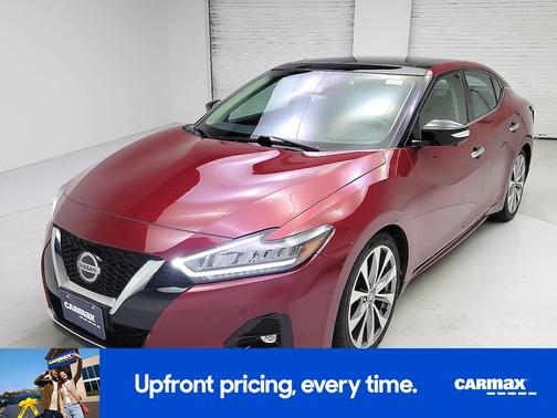 Red 2022 Nissan Maxima Platinum