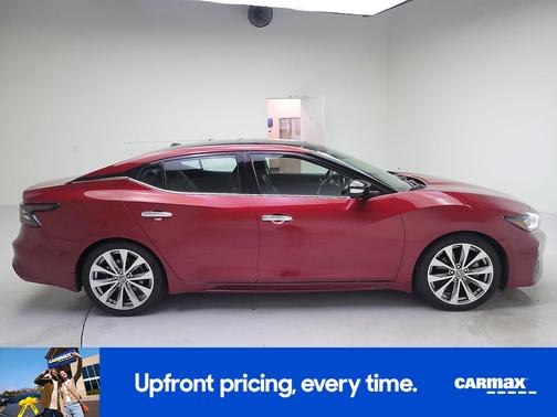 Red 2022 Nissan Maxima Platinum