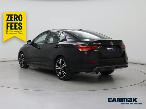 Black 2021 Nissan Sentra SR