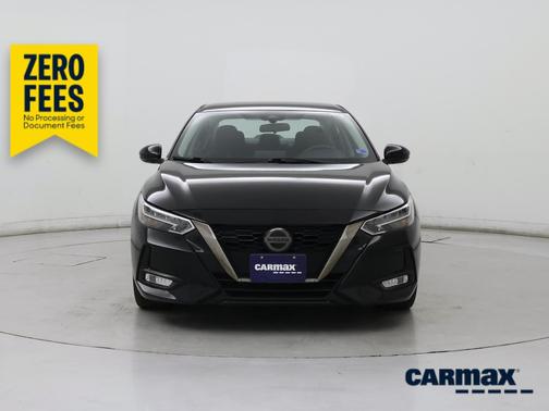 Black 2021 Nissan Sentra SR