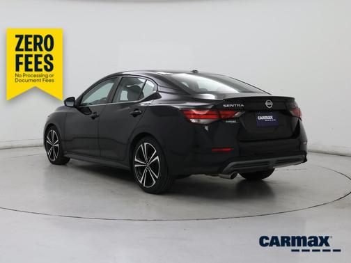 Black 2021 Nissan Sentra SR