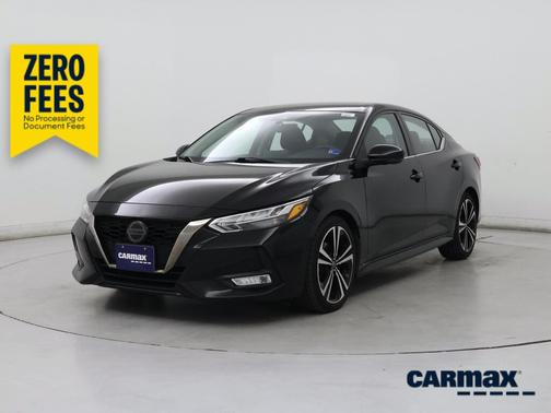 Black 2021 Nissan Sentra SR