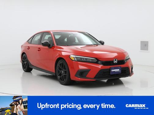 Red 2023 Honda Civic Sport