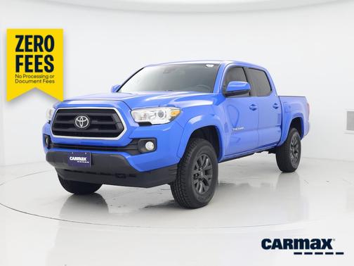 Blue 2020 Toyota Tacoma SR5