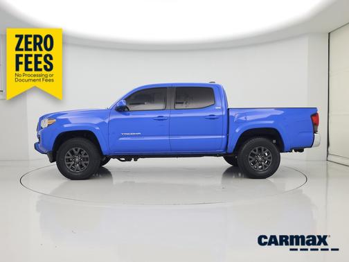 Blue 2020 Toyota Tacoma SR5
